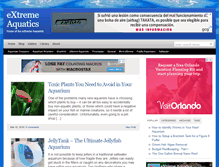 Tablet Screenshot of extreme-aquatics.com